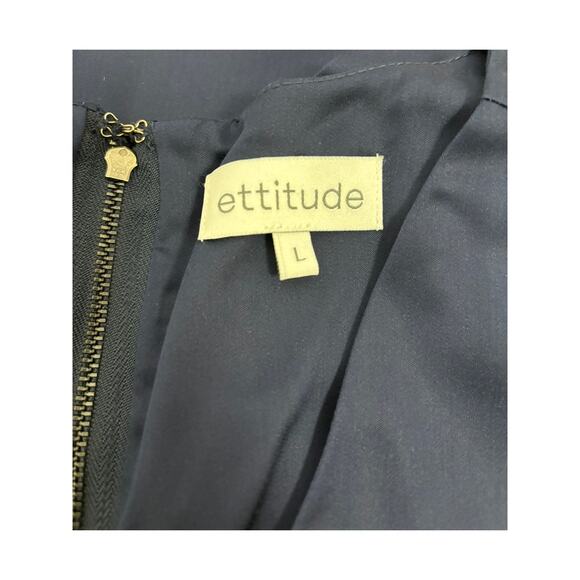 NWT Ettitude Sateen Jumpsuit - Ocean - Picture 5 of 7